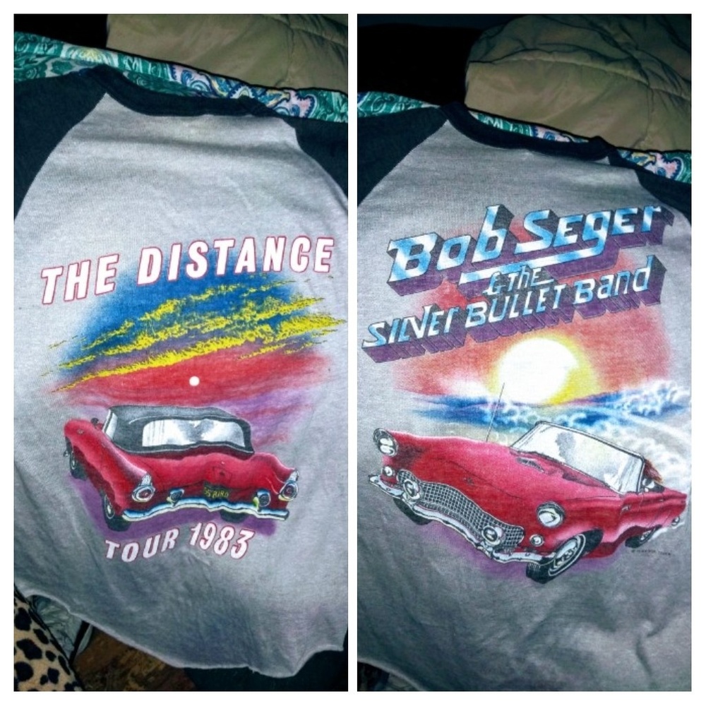 1983 Bob Dylan concert T-shirt
